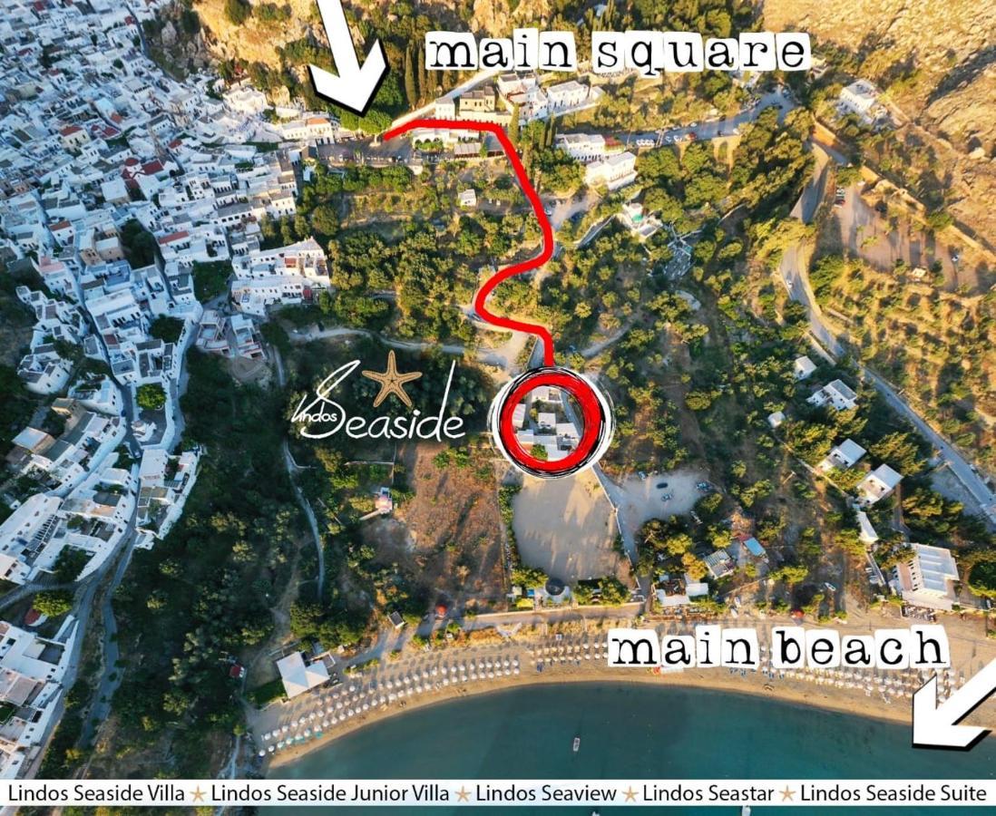 Lindos Seaside Suite المظهر الخارجي الصورة